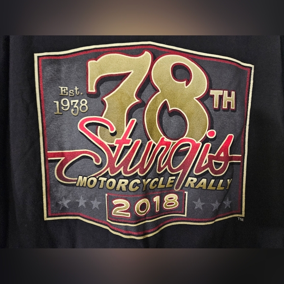 Hot Leather Sturgis 2018 T-shirt 3X - Picture 5 of 5
